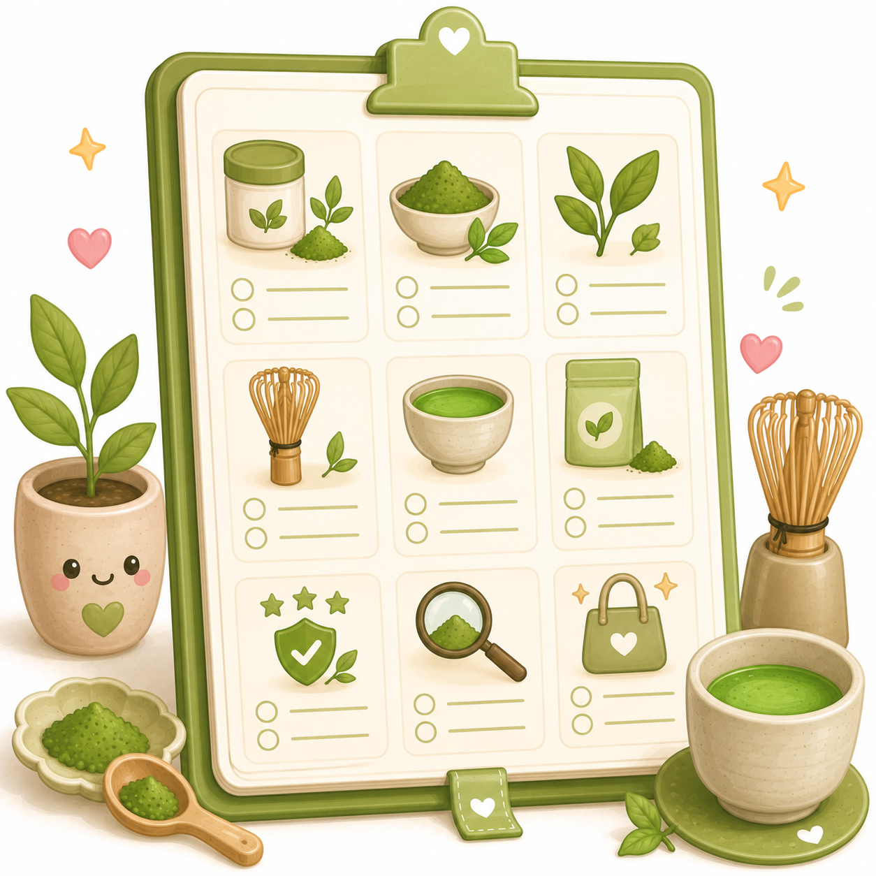 Matcha Buying Checklist