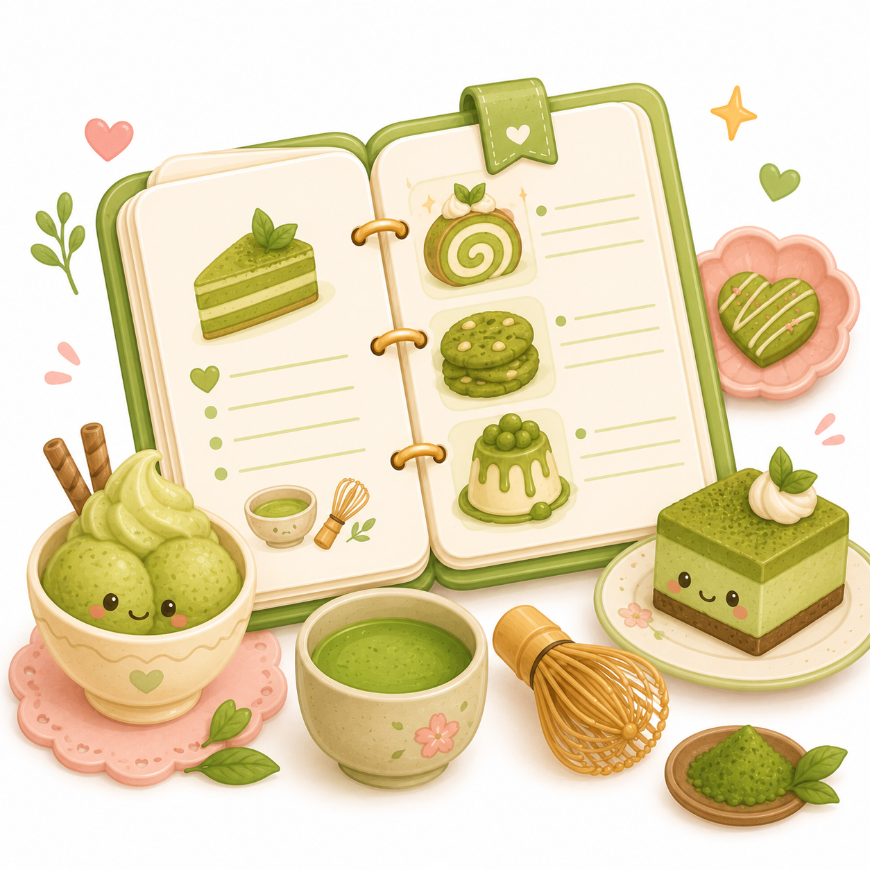 Matcha Dessert Recipe Notes