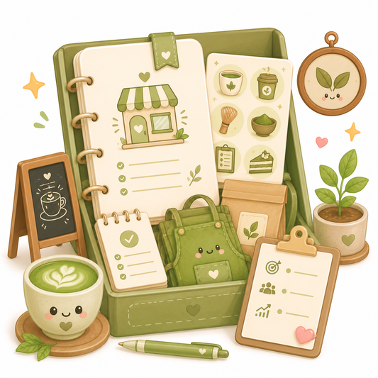 Matcha Café Business Starter Pack